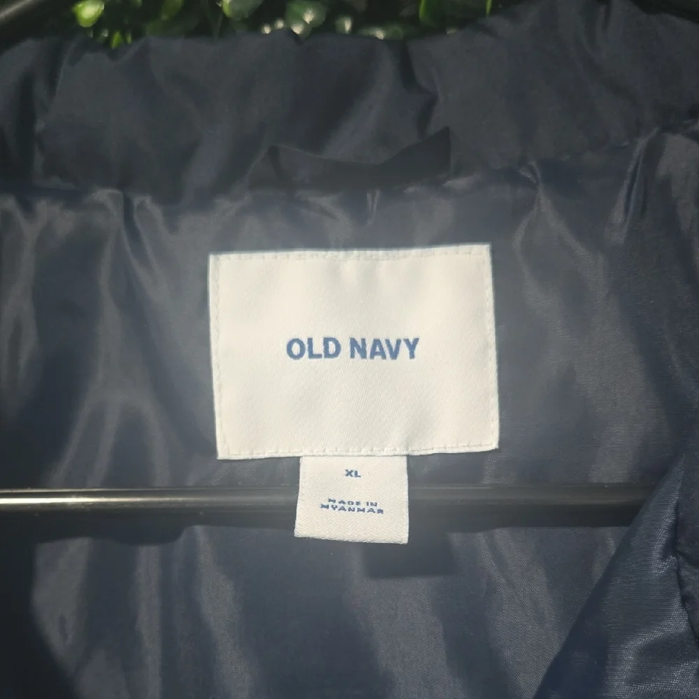 Old Navy Dark Blue Outerwear - Picture 2 of 4